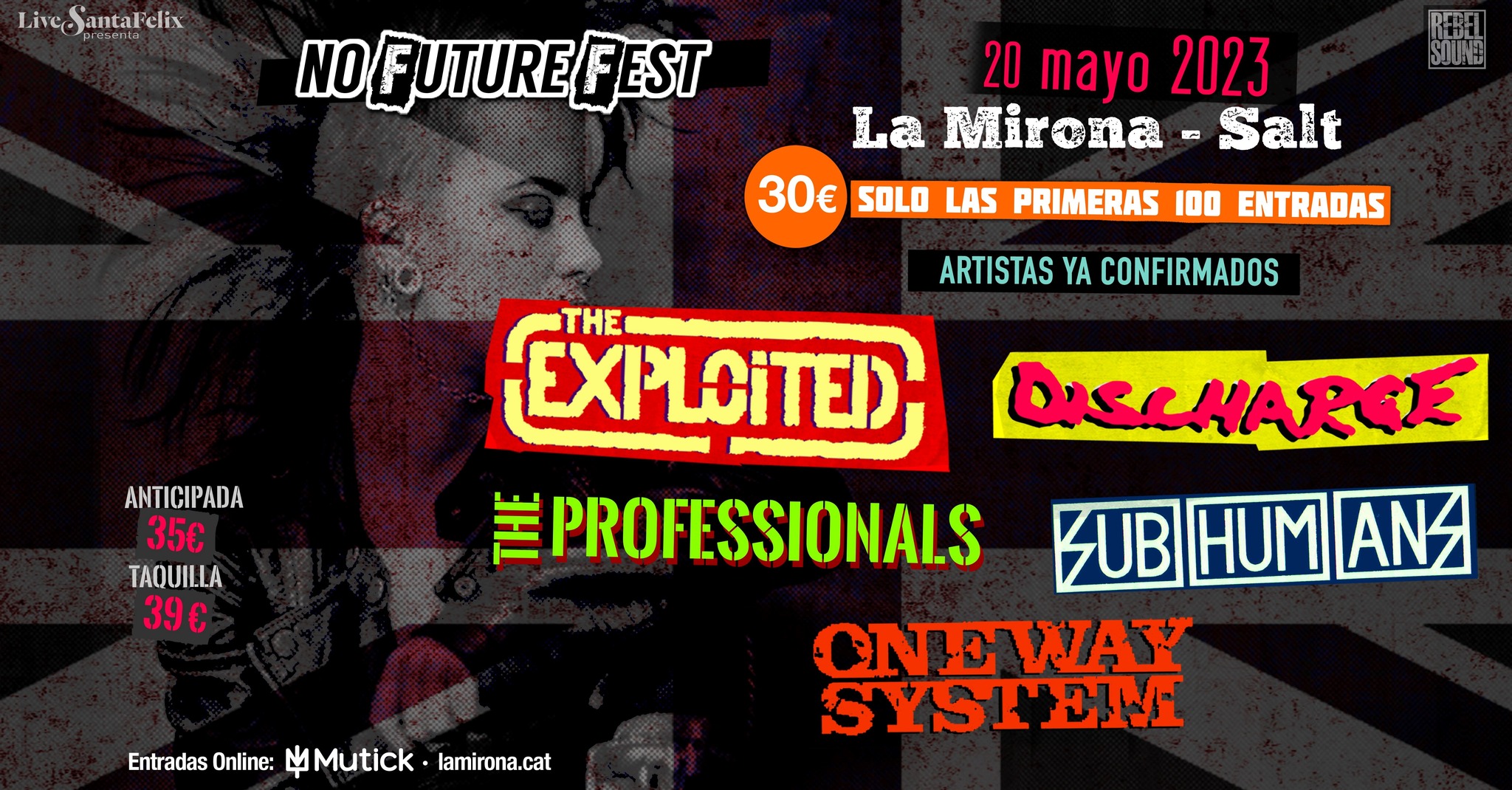 No Future Fest La Mirona 2023